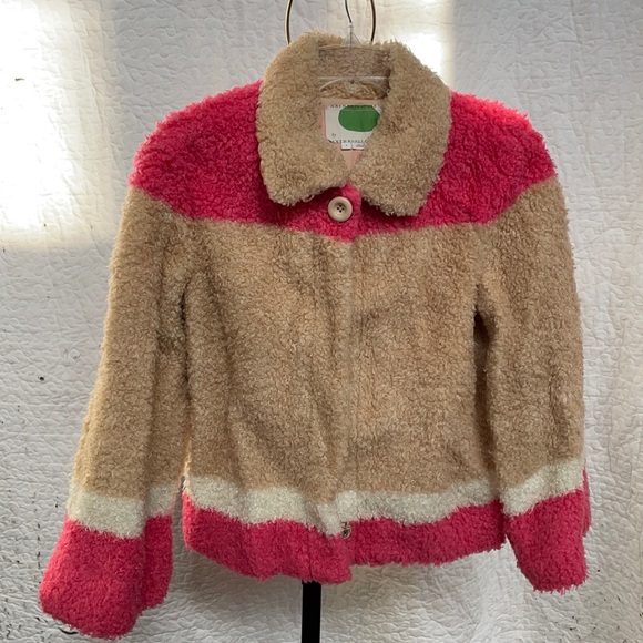 Anthropology colorblock Sherpa jacket - Picture 1 of 11